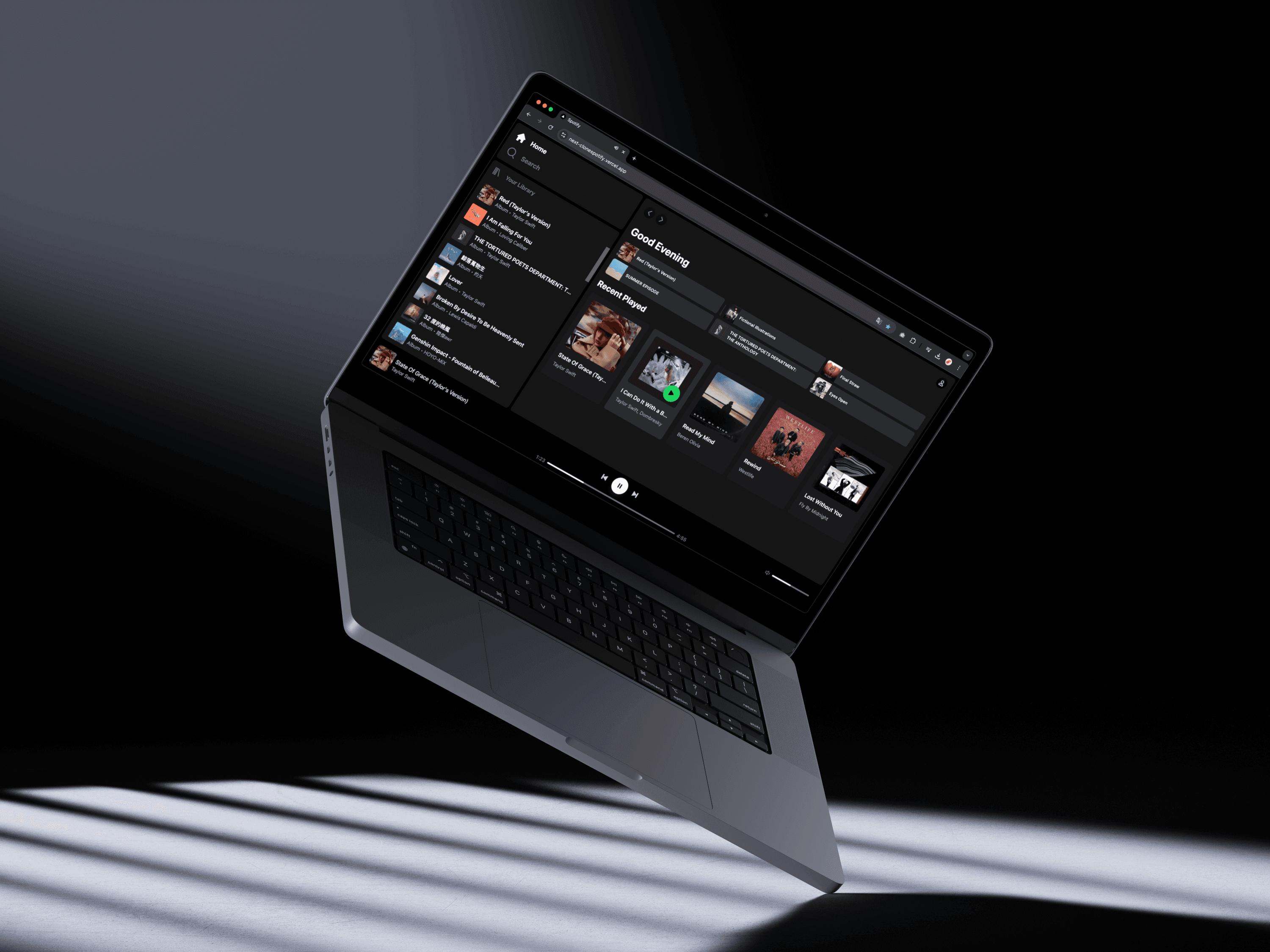 Clone Spotify Web App Cover Image